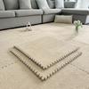 Alfombrillas Modernas Sencillas de Empalme para Sala de Estar y Dormitorio, Tapetes para Gateo de Bebés para el Hogar, Alfombrillas Cortables y Fáciles de Cuidar
