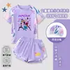 Nuevo Traje de Baño Kpop Demon Slayer para Niñas Transfronterizo, Traje de Baño de Dos Piezas de Secado Rápido para Niños y Niños Mayores, Moderno