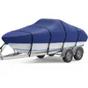 Capa de Barco Capa de Iate em V 420D Venda Quente Transfronteiriça Anti-UV Impermeável Capa de Barco Jon Capa de Barco de Reboque para Exterior