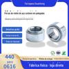 Porca de rebite de aço carbono com fixação em polegadas, porca fina galvanizada de alta resistência e altura elevada, fabricante de porca de rebite de carbono