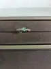 Anillo Abierto Redondo de Resina con Circonita para Mujer, Exquisito Anillo para Dedo Índice con Diseño de Nicho, Joyería de Lujo Ligero de Alta Gama al por Mayor