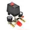 Accesorios para Bomba de Aire de Compresor de Aire Bama Ensamblaje de Soporte Presión Automática de Aire Interruptor de Presión Ajustable 90-120Psi Presión