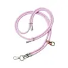 Lanyard para teléfono móvil de doble hebilla ajustable, cuerda para colgar en el cuello, bolsa, funda para teléfono móvil con soporte para espalda, junta de lanyard en stock, venta al por mayor