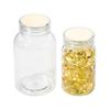 Super personalizado PET60ml garrafa sólida tampa de metal boca grande garrafa de plástico garrafa de poliéster garrafa garrafa garrafa de remédio