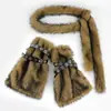 Cubrepiernas Cálido de Otoño e Invierno Tubo Medio Largo Felpa Subcultura Cinturón Cadena Larga de Cintura Estilo Spice Girls Accesorios Estilo Punk