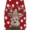 Novo Caminho de Mesa de Natal Transfronteiriço Papai Noel Rena Boneco de Neve Estampa de Linho Sala de Estar Mesa de Centro Mesa de Jantar Decoração