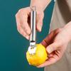Rallador de Limón Acero Inoxidable Rallador de Frutas Raspador Barra Herramienta de Bartending Pelador de Naranja Cuchillo Pelador
