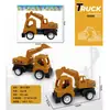 Exportación Transfronteriza de Vehículo de Ingeniería de Simulación de Deslizamiento Inercial para Niños Transportador Excavadora Grúa Camión Mezclador Juguete para Niños