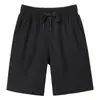 Calça de Moletom de Verão Solta Cor Lisa Cinco Quartos Personalizada Shorts Masculino de Algodão Calça Casual Estilo Esportivo Fino Fitness Corrida