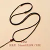 Cordón para colgante de jade tejido a mano, cadena de collar para hombres y mujeres, amuleto de jade, colgante de Buda de jadeíta, cordón para colgar amarillo, rojo, negro