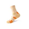Meias Esportivas para Corrida Femininas, Cano Médio com Malha Felpuda na Parte Inferior, Absorventes de Suor e Antiodor, Meias Femininas para Maratona e Badminton, Atacado de Zhuji