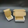 Caixa de papelão para máquina de voar branca com manchas, caixa de embalagem expressa para roupas femininas, embalagem ondulada de três camadas extra forte, caixa de papelão dobrável