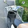 Capa Transparente à Prova de Chuva e Vento para Para-brisa de Veículo Elétrico Proteção contra Frio de Inverno Bateria Motocicleta Para-brisa Escudo de Chuva O