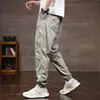 Pantalones Jogger Holgados Casuales para Hombre, Primavera y Verano Nuevo Trendy High Street Versátil Pantalón Largo, Pantalones Cargo Deportivos Harem