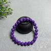 Pulsera de Jade Mica Púrpura Pulsera de Jade para Mujer Pulsera de Jade Color Taro Pulsera de Jade para Bienestar de Drenaje en Vivo