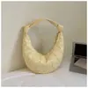 2026 Nova Bolsa Casual Tendência Estilo Coreano com Bolinhas para Mulheres, Bolsa de Ombro/Axila Plissada de Verão para o Dia a Dia