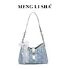 Bolsa de Mão com Strass Padrão Diamante 2026 Novo Modelo Bolsa Feminina Estilo Nicho de Luxo Bolsa de Ombro Transversal Versátil Bolsa Tote para o Dia a Dia
