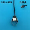 Sensor de Temperatura de Caldera Universal Montado en Pared Termostato Sonda Tipo Abrazadera para Tubería Tipo de Bayoneta Sonda Sensora de Temperatura 10K/50K
