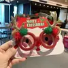 Gafas Navideñas Transfronterizas Decoración de Fiesta de Papá Noel Suministros Regalos para los Ojos de Niños Estilo Creativo Lindo