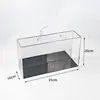 Caja de Regalo de Dinero de Acrílico Transparente, Caja Cuadrada para Flores, Caja DIY 520 Día de San Valentín, Personalización de Caja de Regalo de Dinero