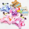 Venda Quente Roda de Vento Giratória My Melody Infantil Caricatura Carimbo de Borracha Macia Etiqueta de Plástico Acessórios Personalizados para Roupas