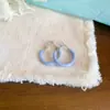 Azul Leite do Verão~Brincos Azul Bebê Doces e Frescos com Estrelas e Corações, Exquisitos Targuinhas de Esmalte