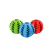 Brinquedo Bola para Cachorro, Bola de Silicone Dispensadora de Comida, Brinquedo de Alimentação e Limpeza Dental, Brinquedo de Mastigar Melancia, Durável e Resistente à Mordida