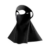 Mascarilla solar sin costuras de verano, protección de cara completa, mascarilla integrada para la cabeza UPF50+, portátil para senderismo y pesca