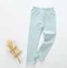Leggings de Color Caramelo para Niñas Primavera 2026 Pantalones Largos Básicos Versátiles de Corte Ajustado para Niñas, Pantalones de Capa Interior de Alta Calidad