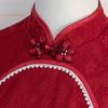 Hengmeihe Cheongsam Contas de Jade Borboleta Flor Fivela Tecida à Mão Botão Acessórios para Estilo Nacional Hanfu Botão Superior