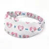Diadema postparto MAKINO FOX, pañuelo para la cabeza a prueba de viento para el cuidado de maternidad, protector de frente con estampado digital de dibujos animados, gorro para la cabeza postparto