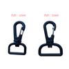 Suministro puntual cuerda elástica de plástico de 25 mm con gancho accesorios para kayak gancho elástico gancho de eslinga de plástico