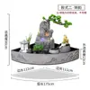 Estilo Antigo Peixe Tanque Pátio Externo Paisagem Pastoral Rocha Artificial Elemento de Água Ornamentos Água Circulante Sala de Estar Varanda Roda Paisagem