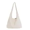 Bolso Tote de Piel Suave de Alta Gama Estilo Coreano para Mujer Verano 2025 Gran Capacidad Retro Simple Bolso de Hombro para el Trabajo