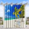 Cortina Ventana Pantalla Impermeable Exterior Comercio Exterior Transfronterizo Pabellón Moderno Amazon Transfronterizo Toldo Protector Solar Serie Bosque