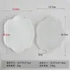 Molde de silicona para bandeja de almacenamiento, pieza decorativa de resina de cristal, plato de yeso y cemento con forma de nube, molde para bandeja de joyería