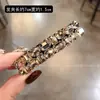 Pasador de Cristal para Mujer, Lujo Ligero, Pinza Súper Brillante para Flequillo, Pinza Lateral, Nuevo Clip BB 2025, Pinza para el Cabello de la Parte Posterior de la Cabeza
