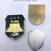 Escudo de pintura personalizado de fábrica forma de entrenamiento militar medalla conmemorativa medalla universitaria galvanoplastia fundición a presión fraternidad medalla con forma especial