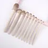 Conjunto de Pincéis de Maquiagem Portátil Flor de Pessegueiro com 13 Peças, Pincéis para Sombra, Blush, Contorno, Conjunto Completo de Pincéis, Atacado Transfronteiriço, Dropshipping