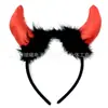 Venta al por mayor del fabricante Diadema de Cuernos de Halloween Accesorios para el Cabello Hebilla para la Cabeza Hebilla de Cuernos de Amazon Accesorios Populares para Actuaciones
