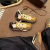 Zapatillas de cordones cómodas y de suela fina para mujer, versátiles zapatos casuales urbanos, zapatos de ocio para exteriores, de punta redonda para senderismo y para ir al trabajo.
