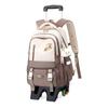 Mochila con Ruedas para Niños de 3º a 6º Grado de Primaria, Mochila para Estudiante de Escuela Primaria con Ruedas, Maleta Mochila con Ruedas para Estudiante de Secundaria Femenina, Gran Capacidad