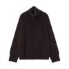 Suéter de cuello alto holgado y estilo retro francés de lana Maillard para mujer, para otoño e invierno