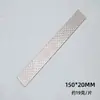 Disco de lijado rectangular de diamante tipo panal 150*20 disco de lijado de diamante para grabado, afilado de cuchillos, arte de uñas, jade y pulido de sellos