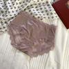 Ropa interior de malla de encaje de seda para mujer, riñonera, cadera, transpirable, elegante, cómoda, de seda, con entrepierna, sexy, bragas para mujer