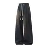 Nuevos pantalones de chándal tie-dye estilo americano desgastados, pantalones de chándal de pierna recta para otoño, pantalones largos de pierna ancha, pantalones casuales para hombre
