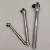 Llave de vaso de carraca con mango de dirección de barra en F 1/4 3/8 1/2 pulgada cabeza móvil barra de extensión barra acodada vaso