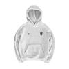 Sudadera con capucha casual simple para pareja de moda transfronteriza europea y americana, bordado de logotipo de cinco estrellas con pantalones deportivos