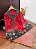 Nova Jaqueta Jacquard Bordada Pesada Estilo Chinês 2025 Outono Novo Tang Suit Melhorado Camisa Solta Top para Mulheres