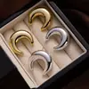 Moda europea y americana de primavera y verano pendientes de moda transfronterizos populares una variedad de pendientes geométricos de lazo pendientes de lujo ligero de alta gama